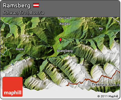 Satellite 3D Map of Ramsberg