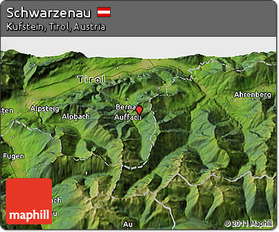 Satellite 3D Map of Schwarzenau