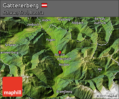 Satellite 3D Map of Gattererberg