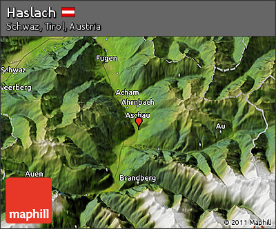 Satellite 3D Map of Haslach