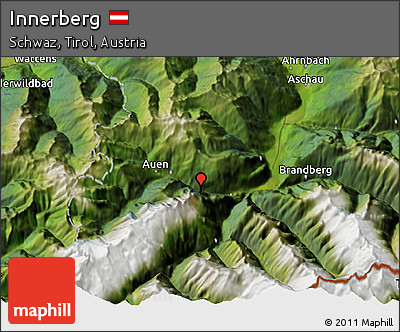 Satellite 3D Map of Innerberg