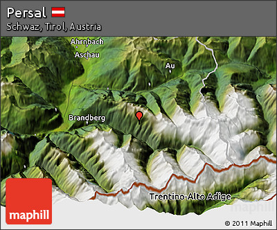Satellite 3D Map of Persal