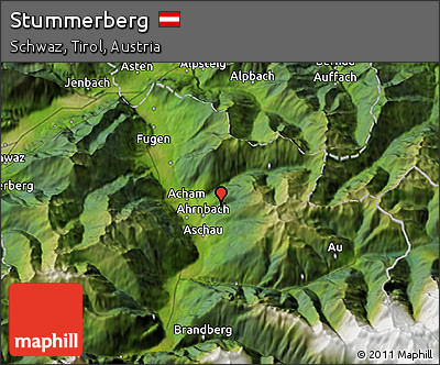 Satellite 3D Map of Stummerberg