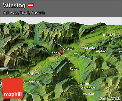 Satellite 3D Map of Wiesing