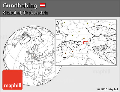 Blank Location Map of Gundhabing