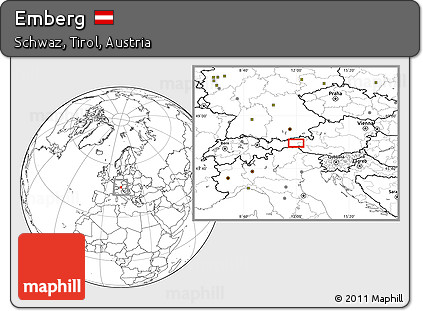 Blank Location Map of Emberg