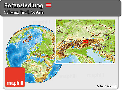 Physical Location Map of Rofansiedlung