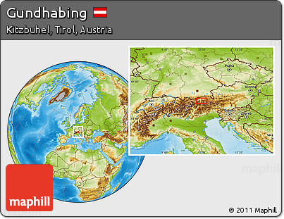 Physical Location Map of Gundhabing