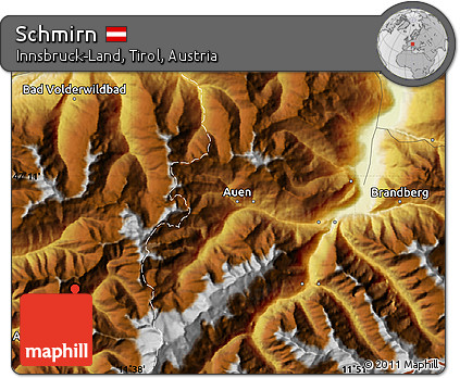 Physical Map of Schmirn