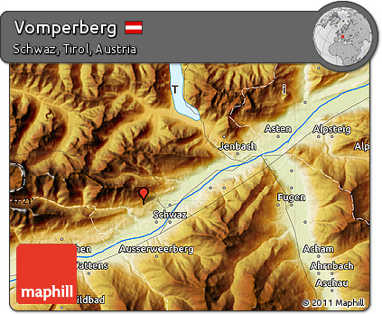 Physical Map of Vomperberg