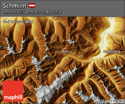 Physical Map of Schmirn