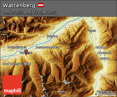 Physical Map of Wattenberg