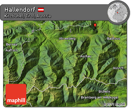 Satellite Map of Hallendorf