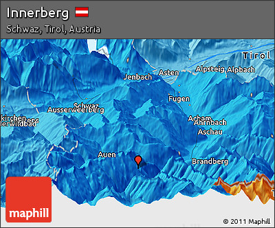 Political Panoramic Map of Innerberg
