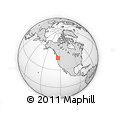 Outline Map of the Area around 47° 16' 15" N, 124° 1' 30" W, rectangular outline