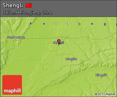 Physical Map of Shengli