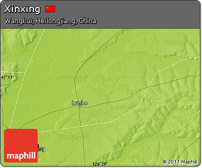 Physical Map of Xinxing
