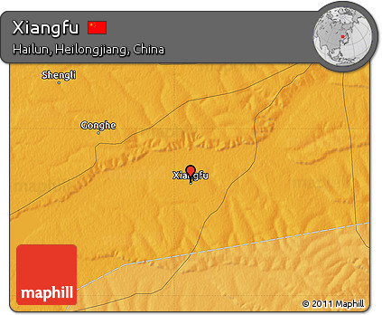 Political Map of Xiangfu