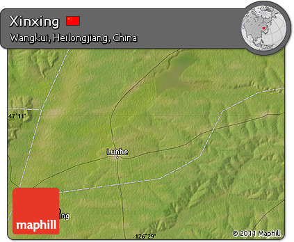 Satellite Map of Xinxing