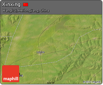 Satellite Map of Xinxing
