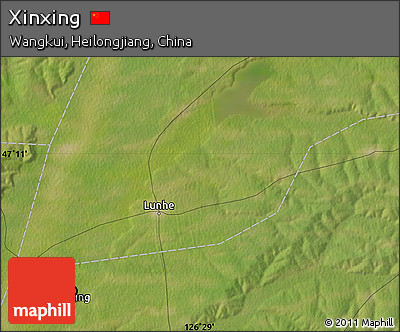 Satellite Map of Xinxing
