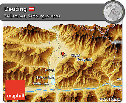 Physical 3D Map of Deuting