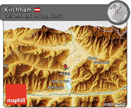 Physical 3D Map of Kirchham