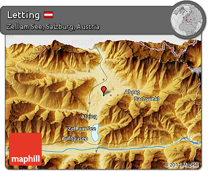 Physical 3D Map of Letting