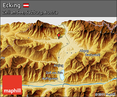 Physical 3D Map of Ecking
