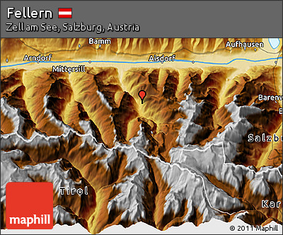 Physical 3D Map of Fellern