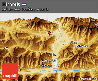 Physical 3D Map of Hirnreit