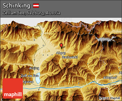 Physical 3D Map of Schinking