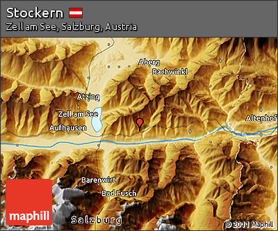 Physical 3D Map of Stockern