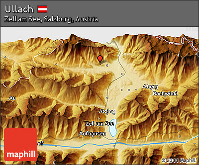 Physical 3D Map of Ullach