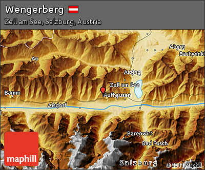 Physical 3D Map of Wengerberg
