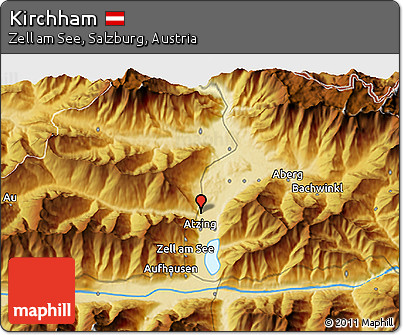 Physical 3D Map of Kirchham