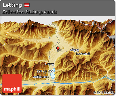 Physical 3D Map of Letting