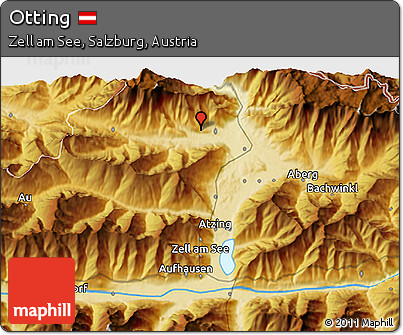 Physical 3D Map of Otting