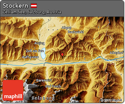Physical 3D Map of Stockern