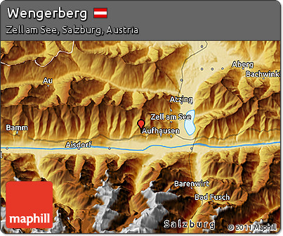 Physical 3D Map of Wengerberg
