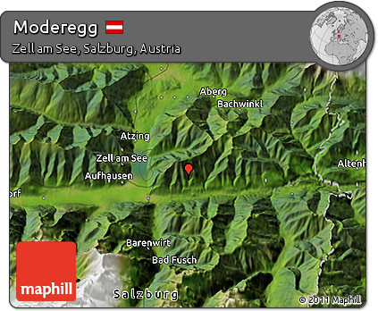 Satellite 3D Map of Moderegg