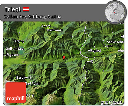 Satellite 3D Map of Triegl