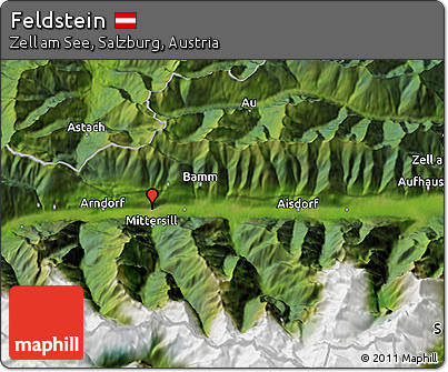 Satellite 3D Map of Feldstein