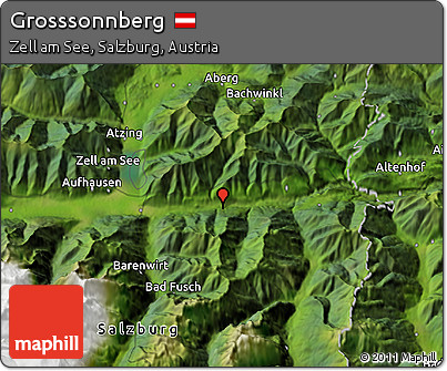 Satellite 3D Map of Grosssonnberg