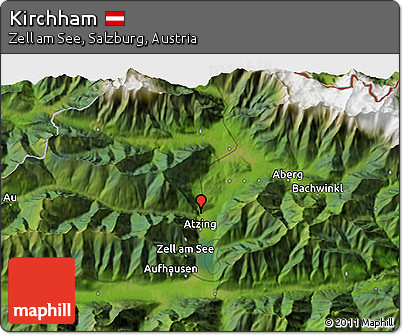 Satellite 3D Map of Kirchham