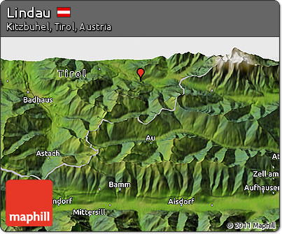 Satellite 3D Map of Lindau