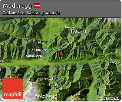 Satellite 3D Map of Moderegg