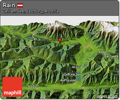 Satellite 3D Map of Rain