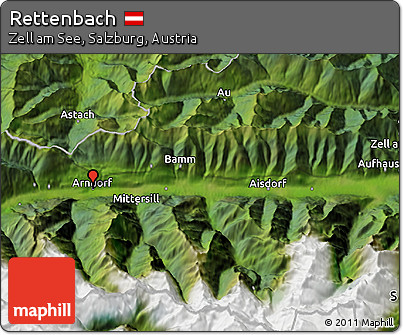 Satellite 3D Map of Rettenbach