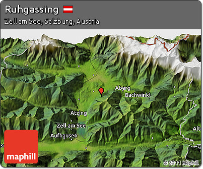 Satellite 3D Map of Ruhgassing